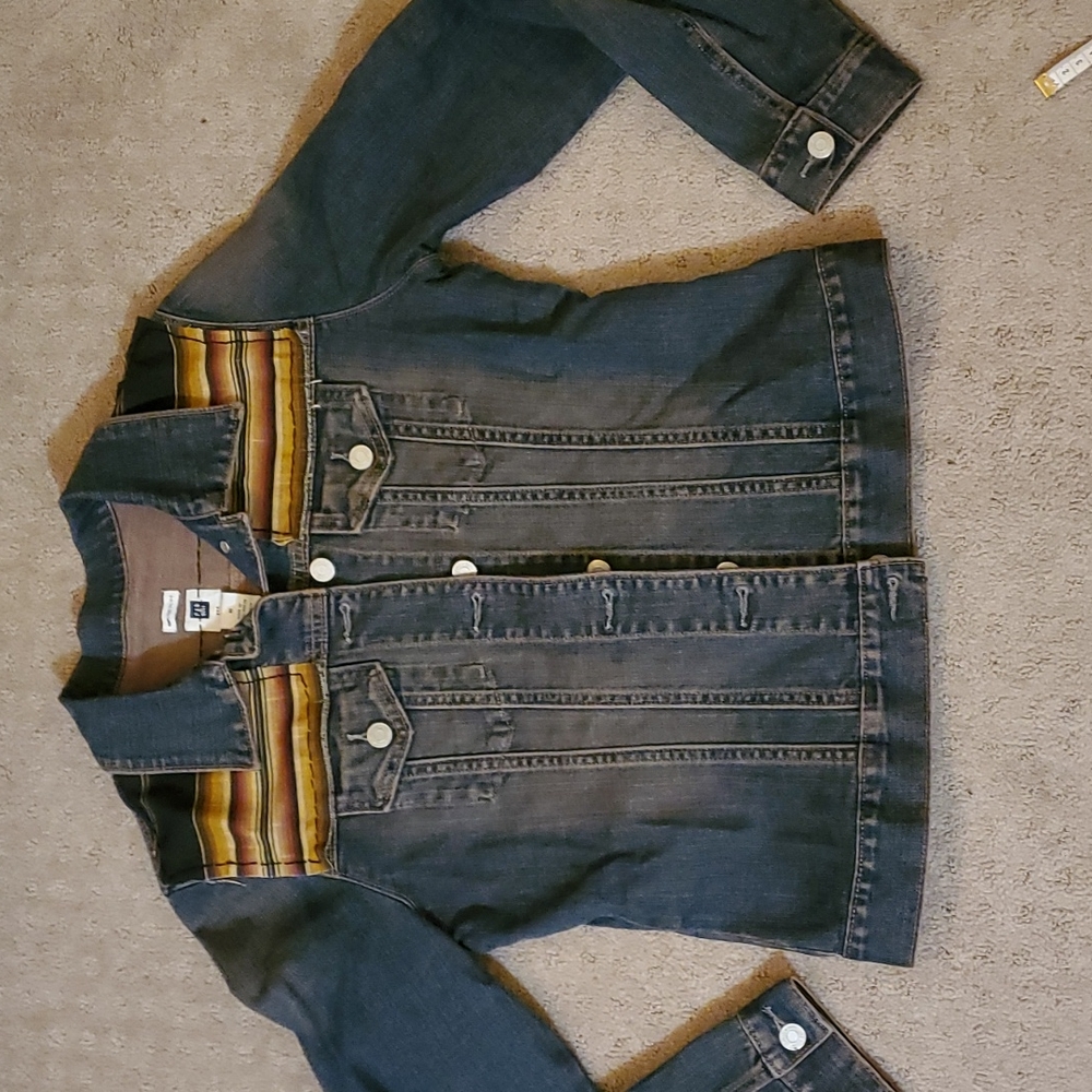 Custom patch Denim jacket